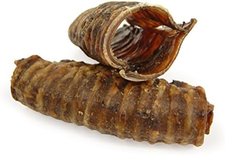 CountryPet Naturals Dried Beef Trachea Chews for Dogs - 100% All Natural Beef, No Fillers or Chemicals! Made in New Zealand (2 Pieces)