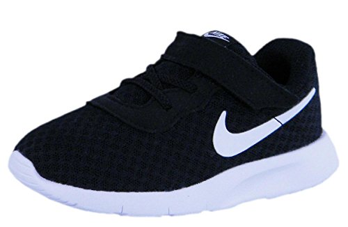 Nike NIKE TANJUN (TDV), Unisex Babies’ Gymnastics Shoes, Black (Black/White-White 011), 1.5 Child UK (17 EU)