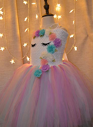 4 Unicorn+Costume+Clothes+Headband+Birthday