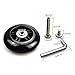 F-ber Luggage Suitcase Wheels Replacement Kit OD 64/68/70/75/78/84/90mm w/abec 608zz skate Inline Outdoor Skate Replacement Wheels Multiple Sizes, Set of (2) Wheels