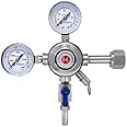 Kegco KC LH-542 Draft Beer Regulator, Chrome