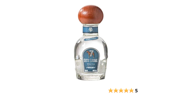 Mini Tequila 7 Leguas Blanco 50 Ml : Amazon.com.mx: Alimentos y Bebidas