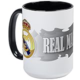 CafePress Real Madrid Elegant Large Mug Coffee Mug, Large 15 oz. White Coffee Cup