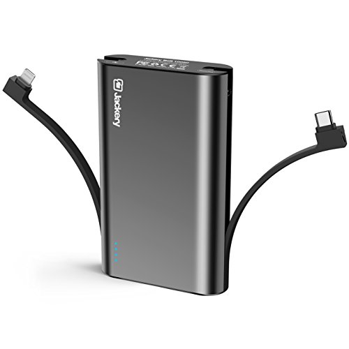 [apple mfi certified] jackery bolt 10050mah palm-sized ultra-comp…