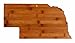Totally Bamboo Nebraska State Shaped Serving & Cutting Board, Natural Bamboo