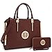Women's Designer Handbags Tote Bag Satchel handbag Shoulder Bags Tote Purse(BR)