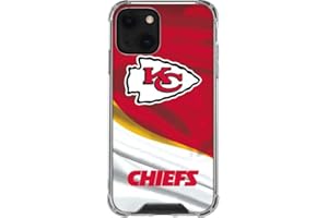 Skinit Clear Phone Case Compatible with iPhone 13 - Officially Licensed NFL Kansas City Chiefs Design