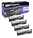 Speedy Inks Compatible Ribbon Cartridge Replacement for Epson S015337 (Black, 6-Multipack) Compatible with The Following Epson Printer Model LQ-590 Impact Printer