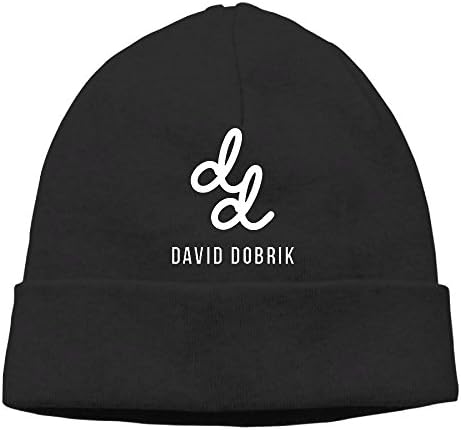 LYFSQBM David Dobrik dd Logo Beanie for Women and Men,Popular Unisex Daily Hat/Cap