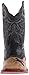 Ferrini Mens Blaze Embroidered Square Toe Casual Boots Mid Calf - Black, Blue