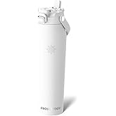 Frost Buddy 32oz Insulated Water Bottle with Straw & Chug Lid | Leak-Proof Stainless Steel | 24-Hours Cold | Sweat-Proof, Cup Holder Friendly | Ideal for Gym, Travel, Sports & Everyday Hydration