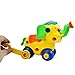 FEITONG Christmas Gift Disassembly Elephant Car Design Educational Toys for Children (Blue)