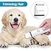 Dog Nail Grinder and Clippers, 3 in 1 Multi-Function Dog Hair Clippers Trimmer Pet Nail Grinder, 2 Speeds Portable Rechargeable Low Noise Dog Grooming Kit for Small Medium Large Dogs & Cats
