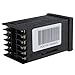 F/C PID Temperature Controller, AGPtEK Dual Display Digital Programmable Temperature Control TA4-SSR Solid State Relay With 2 Alarms