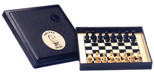 DRUEKE MAGNETIC Travel Chess Set - by US Chess Federation
