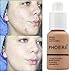 2 Pack PHOERA Foundation,Matte Oil Control Concealer Cream,PHOERA Long Lasting Waterproof Matte Liquid Foundation for Women Girls (102 Nude)