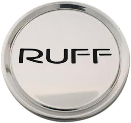 RUFF Racing Wheels S215K68 (C) Chrome Wheel Center Cap