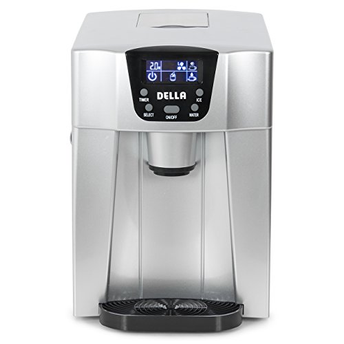 Della 2in1 Water Dispenser W/BuiltIn Ice Maker Freestanding Machine