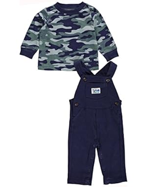 Carter's Baby Boy Cotton Bib Overall Set Big Trout