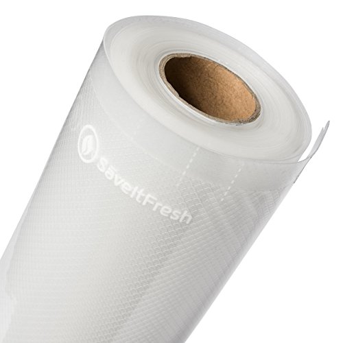 Vacuum Sealer Bags Roll 8''x16' (Set Of 1) 12mil Thick Super Heavy Duty 3x Stronger Than Other Vacuum Storage Bags! These Food Saver Bags Roll Works On Any Vacuum Sealer Machine - Best Sous Vide Bags