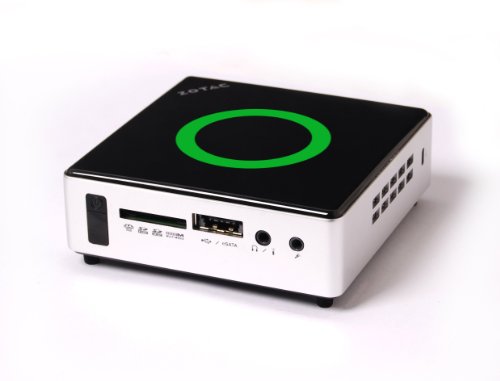 ZOTAC ZBOX nano XS AD11 PLUS AMD E-450 1.65 GHz Dual-Core All-in-One with 64 GB mSATA SSD and 2 GB DDR3 Desktop Computer Barebones ZBOXNXS-AD11-PLUS-U
