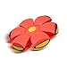 UFO Magic Ball Flying Football Magic Flying Saucer Ball Lost Ball Frisbee Ball Catch Ball Flash Darts Deformation Ball Frisbee Flying Discs Toy Soccer Toys (Red)