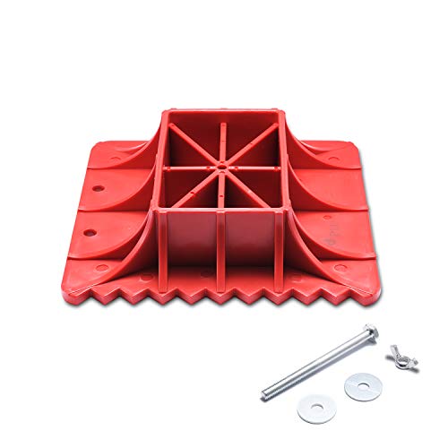 Topec Off-Road Base is Compatible with Hi Lift Jack/Sky Jack/Trail Jack to Alleviate Jack Hoisting Sinkage