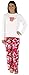 PajamaMania Women's Sleepwear Flannel Long Sleeve Pajama PJ Sets