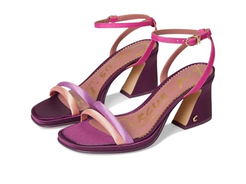 Circus NY by Sam Edelman Women’s Holly Heeled Sandal, Blush/Lilac/Punchy Pink, 8