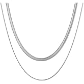 18K Gold Plated Double Layer Herringbone Necklace, Snake Chain Necklace, Chain Necklace, Gifts For Her, Women Gifts