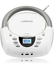 Boombox Portatile Dual P70 | Radio FM/AM | Lettore CD E Cassette | Alimentazione A Batteria O Rete - Foto 8