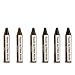 Escest Furniture Repair Kit (13 Pc Set) Markers & Wax Sticks with Sharpener - 6 Colors - for Wood, Stains, Scratches, Floors, Tables, Desks, Carpenters, Bedposts, Touch-Ups, Cover-Ups, Molding Repair