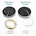 [Upgraded] Solar Mason Jar Lid Lights 30 LEDs - 1200mAh Battery | Outdoor Decor, Patio Garden Decor, Solar Lantern Table Light | 6-Pack Hangers and Lids String Fairy Firefly Lights/No Jars