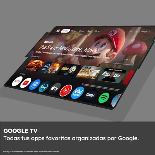 QLED 4K UHD H65Q80FUX - 65", Smart TV, Google TV, Dolby Atmos y Dolby Vision, HDR 10+, Smart Remote Control, Google Assistant, Bluetooth 5.1, DBX TV, HDMI 2.1 x 4, Sin Marcos, 2025