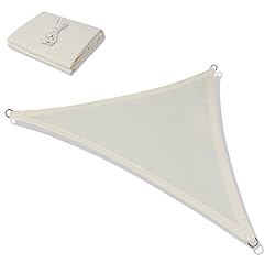 Jneaicn Shade Sail Waterproof Sun Canopy Triangle
