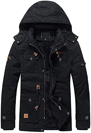 RockJay Winter Military Jacket Men Cotton Male Jackets Brand Casual Mens Jackets Coats