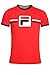FILA VINTAGE Crew Neck T-Shirt | Chinese Red