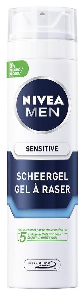 Nivea Sensitive Shaving Gel, 200 g