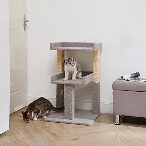 Naomi Home LuLu Cat Tree for Large Cats, Cat Tower for Large Cats, Cat