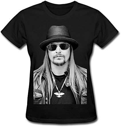 Sept Women's Kid Rock Music Art T-shirt Black