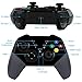 Qingta Wireless Game Controller for Nintendo Switch Rechargeable Gamepad Compatible with PC (Windows 7/8/10) with LED Light Portable Gaming Joystick Handle Blackthumb 2