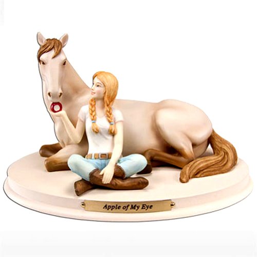 The Trail of Painted Ponies Apple of My Eye Horse Whispers Figurine