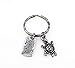 Find Joy in the Journey Graduate Retirement Moving Job Promotion Quote Going Away Parting Gratitude Gift Loved One Reptile Shell Tortoise Galapagos Cute Baby Sea Land Aquatic Turtle Keychain 105H