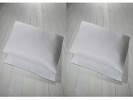 4 X John Lewis The Basics Microfibre Standard Pillows Soft Medium