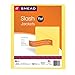 Smead Slash Jacket, Letter Size, Yellow, 25 per Pack (75434)