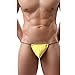 Zmart Men's 5-Pack Sexy Underwear G-string Thong T-back DZ01-XL,5 Pairs,Label XL= US L