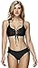 Atallp Women Sexy Bikini Bathing Suit Black Bandge High Elasticity Swimsuit