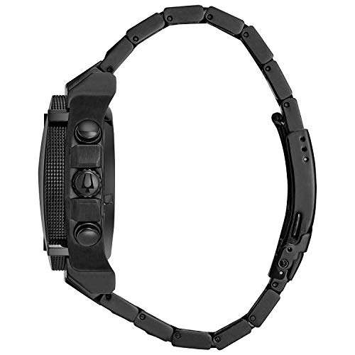 Bulova Men's Precisionist Gunmetal Ion-Plated Stainless Steel