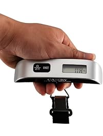 Camry 110 Lbs Luggage Scale with Temperature Sensor and Tare Function