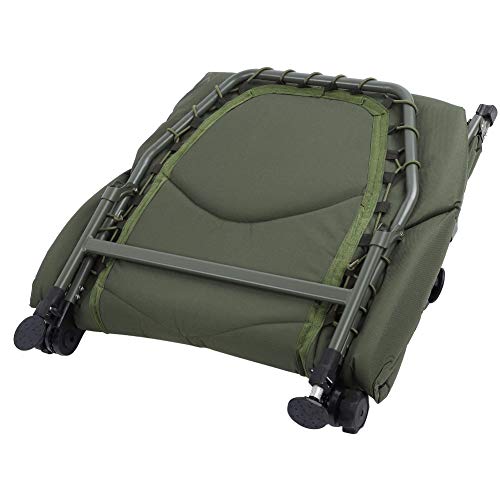 Estink Campingbett, Liegestuhl, Angelstuhl, Belastung 100 kg, für Balkon, Angeln, Outdoor, Camping, Strand, Wandern – Bild 3